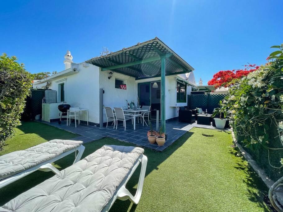 Cozy & Modern Bungalow W/Private Garden Bbq+Wifi Maspalomas  Extérieur photo